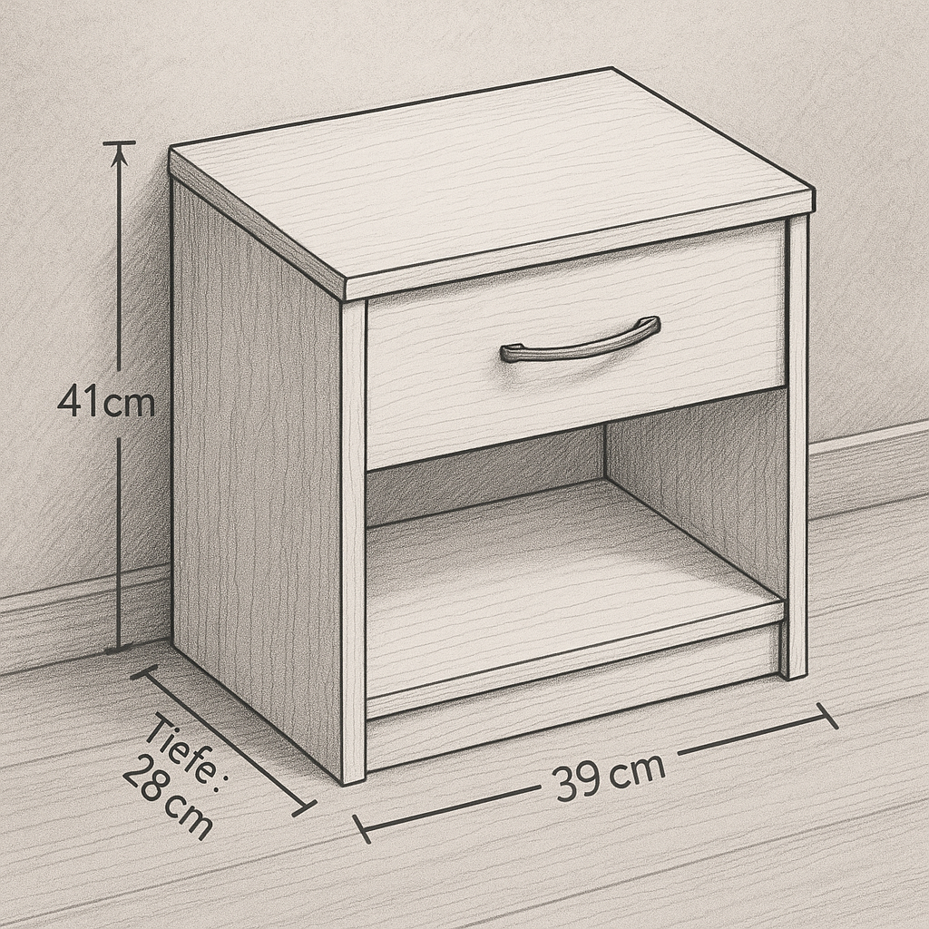 HideBox Bedside Table