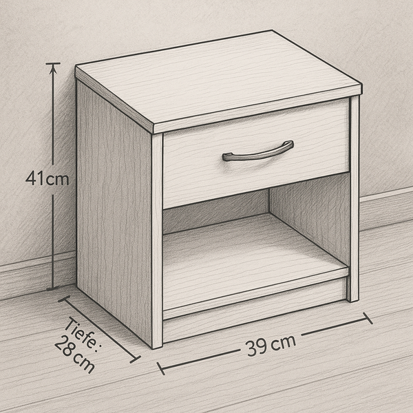 HideBox Bedside Table