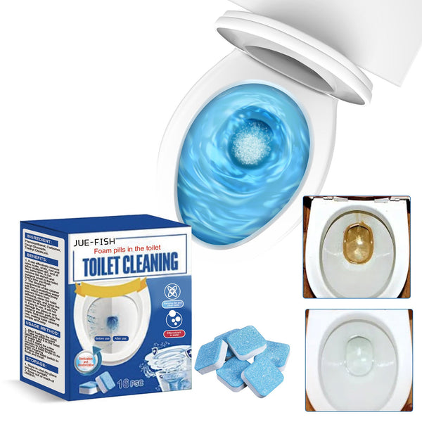 Toilet Effervescent Tablet, Toilet Decontamination Cleaning Urine Stains Deodorant Keep Fragrant Clean Toilet Effervescent Tablet