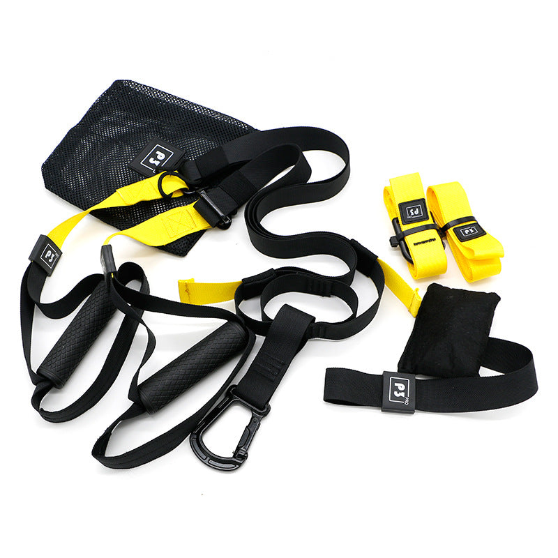 Suspension Training Strap - Adjustable, Wall Mount, Professional (TRX-style)
