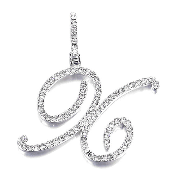 Hip hop accessories grass letter pendant melon seed buckle Cuban chain accessory