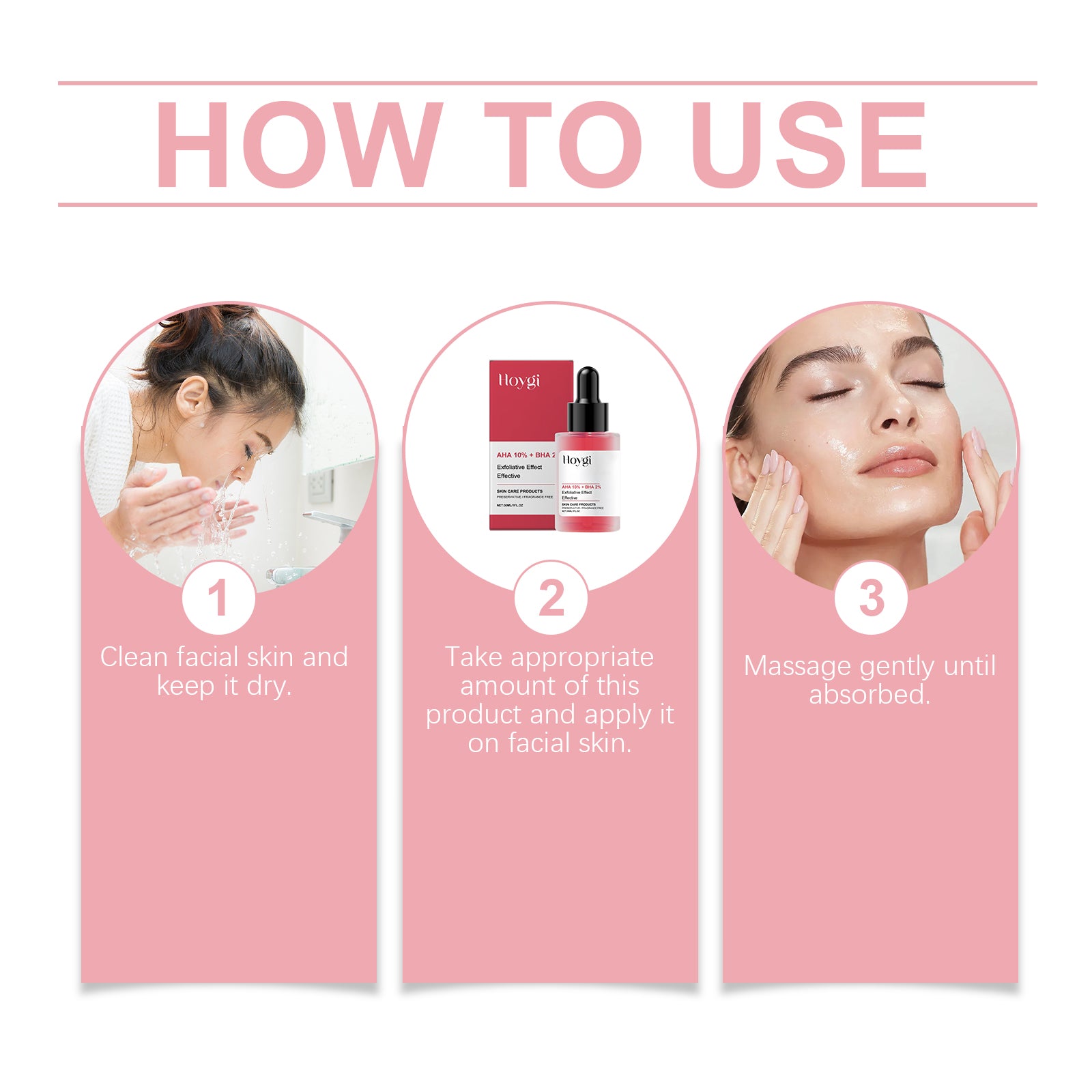 Facial Essence, Moisturizing, Brightening And Moisturizing Facial Skin Exfoliating Gentle Cleansing Repair Essence