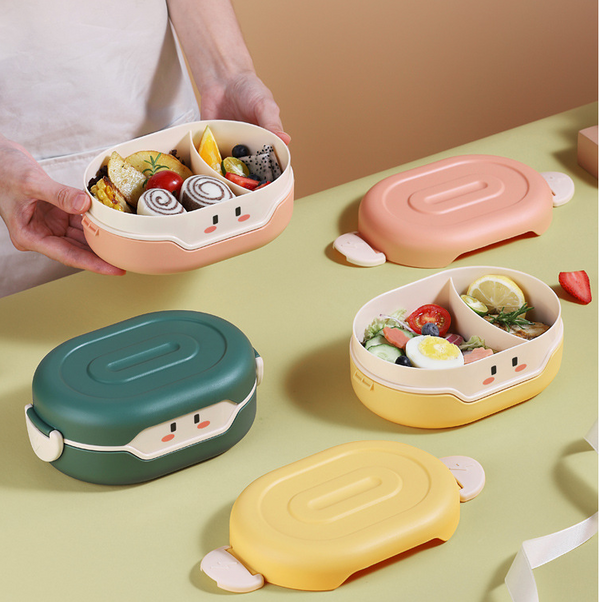 Creative cute fresh portable light food high temperature resistant lunch box lunch box bento box