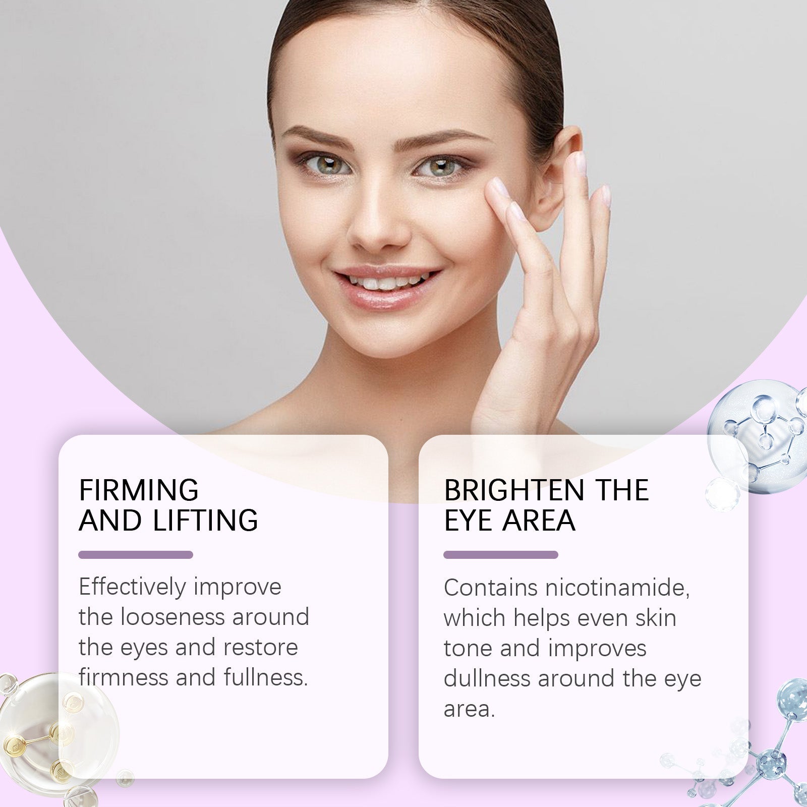 Retinol Firming Eye Cream Gently Nourishes And Careens Skin With A Smooth, Hydrating And Delicate Firming Eye Cream