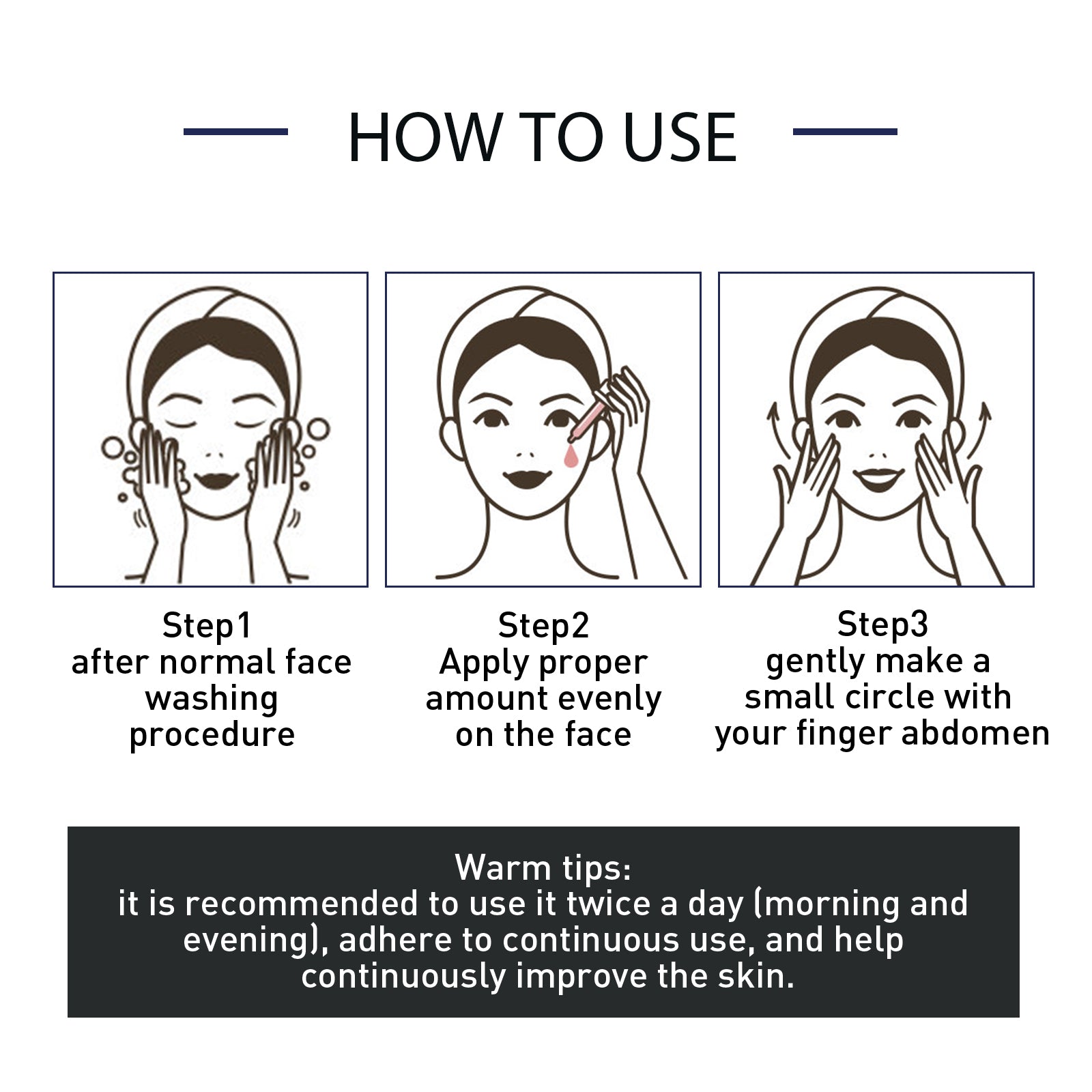 Copper Elixir, Repair Facial Skin Fade Wrinkles Deep Moisturizing Delicate Firming Anti-Aging