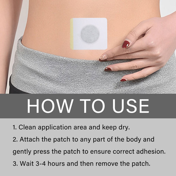 Bee Venom Lymphoid Body Shaping Patch, Firming Flab Fat Belly Arms Bye Meat Body Lymph Care Patch