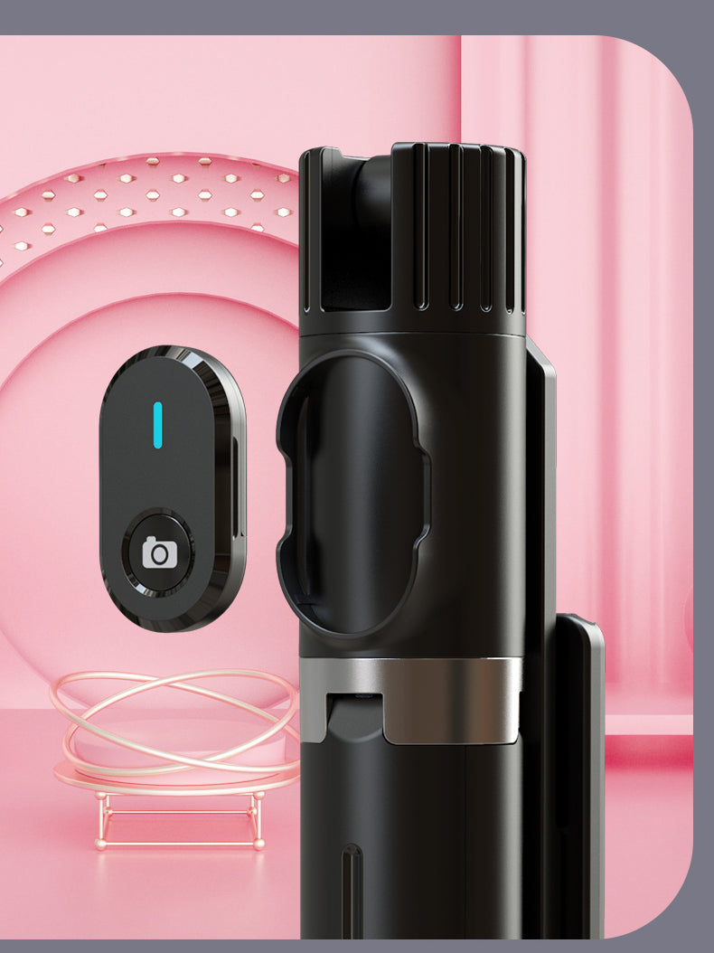 New P90 Series Tripod Reinforced Selfie Stick Outdoor Mobile Phone Live Support Dual Fill Light Selfie Stick