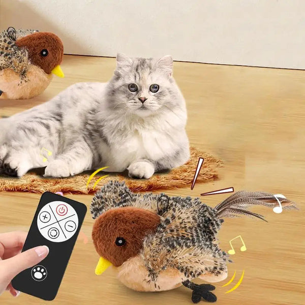 Cat toys touch sense sound teasing cat sticks plush simulation birds pet supplies grind teeth self pleasure relieve boredom