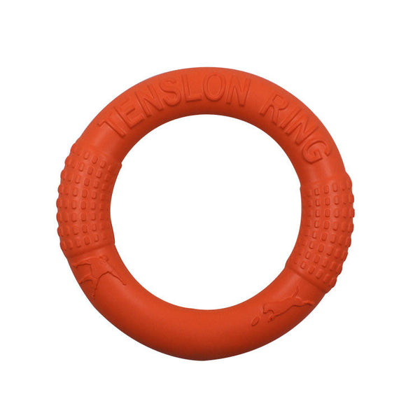 EVA Pet Tug Ring Wholesale Dog Flying Disc Foam Chew-Resistant Training Toy Outdoor Frisbee Toy for Dogs