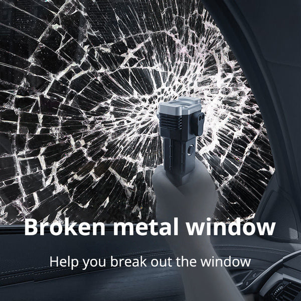 Multifunctional Safety Hammer Outdoor Auto Repair Work Light Charging Treasure Emergency Broken Window Escape Car Glare Flashlight