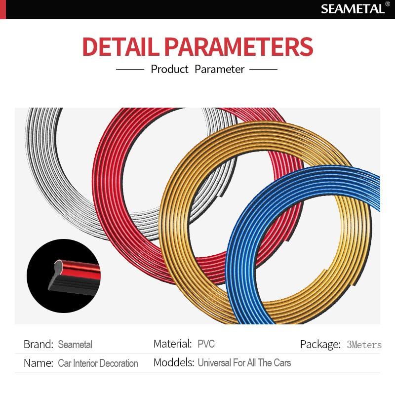 5M Car Styling Interior Decoration Strips