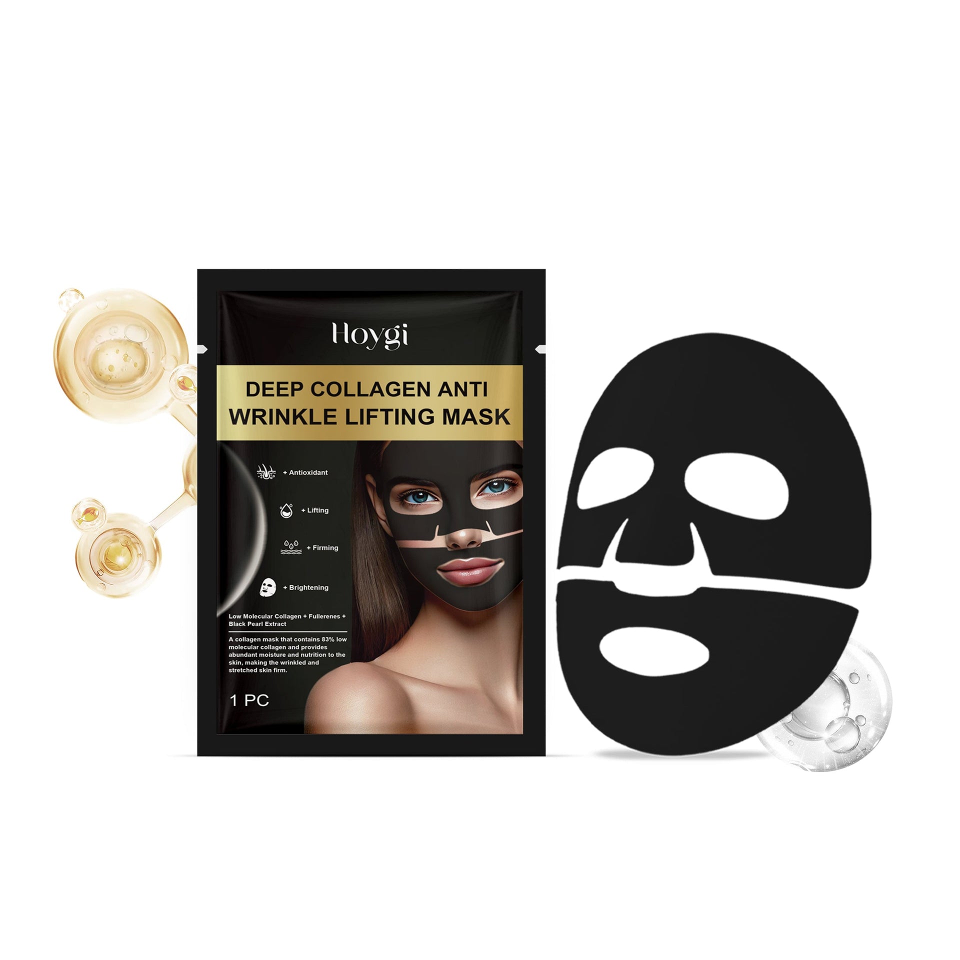 Collagen Moisturizing Mask Gently Nourishes And Moisturizes Skin, Strengthens Skin, Reduces Fine Lines And Moistens Skin