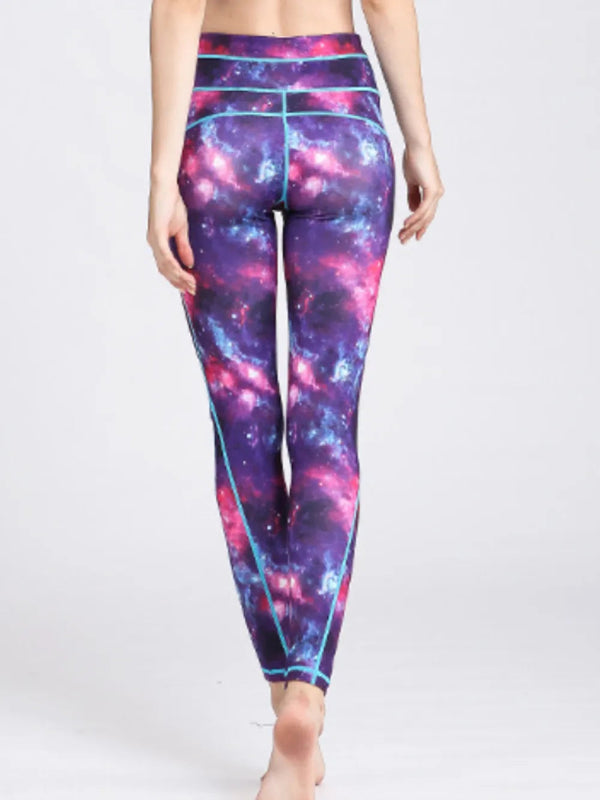 Printed Active High Waist Leggings