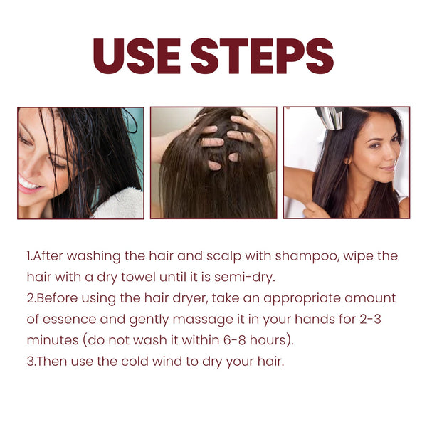 Hair Intensive Essence, Moisturizes Hair Roots, Fast Growing Prevents Loss And Strengthens Hair Care Essence