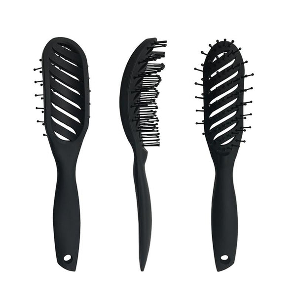 1piece Hair Brush Hair Scalp Massage Comb Handle Tangle Detangling Comb Hairdressing Styling Tools