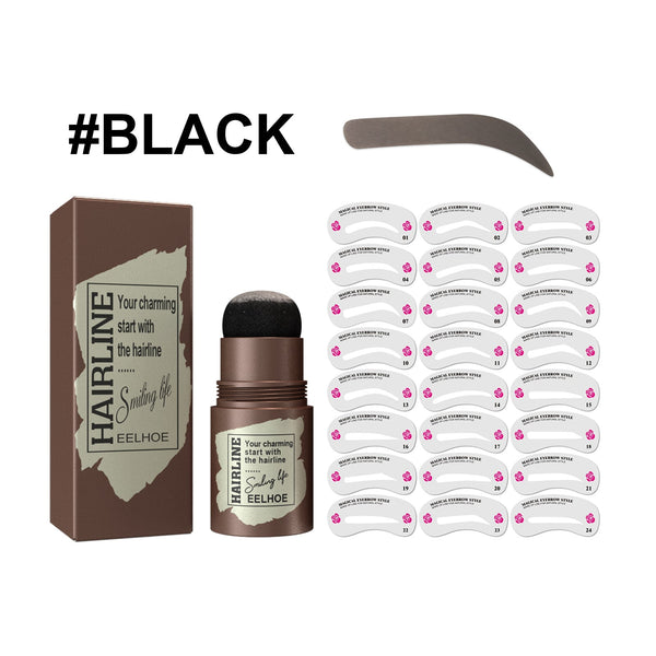 Hairline Brow Print Brow Cake Hairline Brow Print Natural Lazy Eyebrows Quick Makeup Brow Print