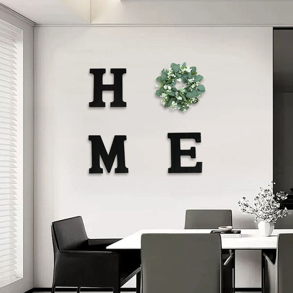 Home Wooden Alphabet Living Room Dining Room Wall Decoration Wall Decoration