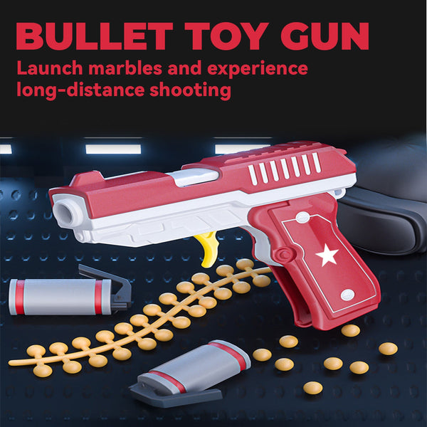 Bullet Toy Gun, Fun Children's Outdoor Interactive Toys Transform Continuous Gift For Boys
