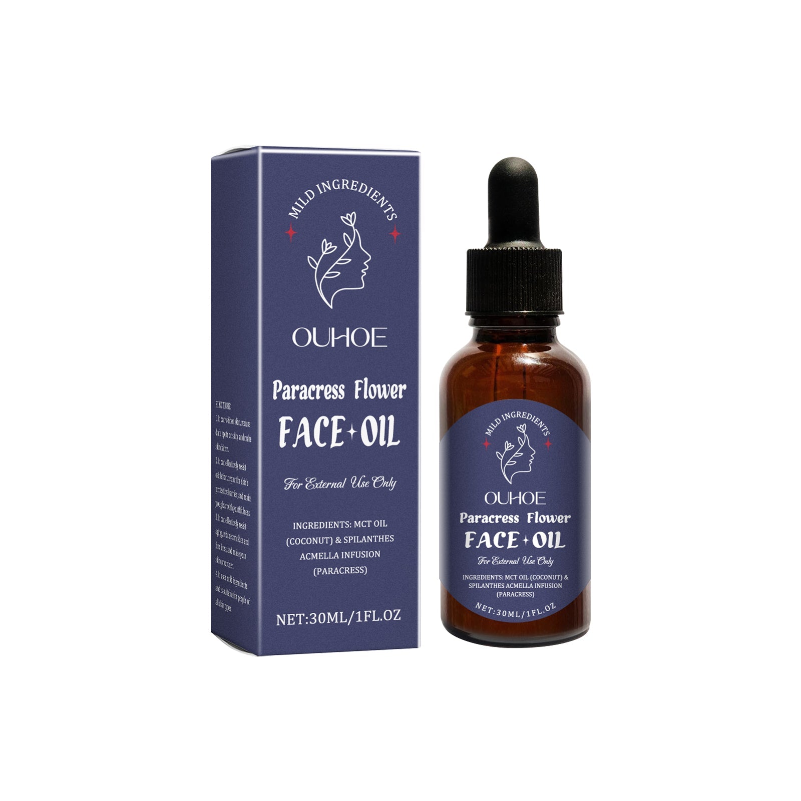 Moisturizing Facial Essential Oil Lightens Fine Lines, Firming, Delicate And Brightening Skin Daily Facial Care Essential Oil
