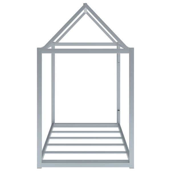 Metal House Shape Platform Bed twin