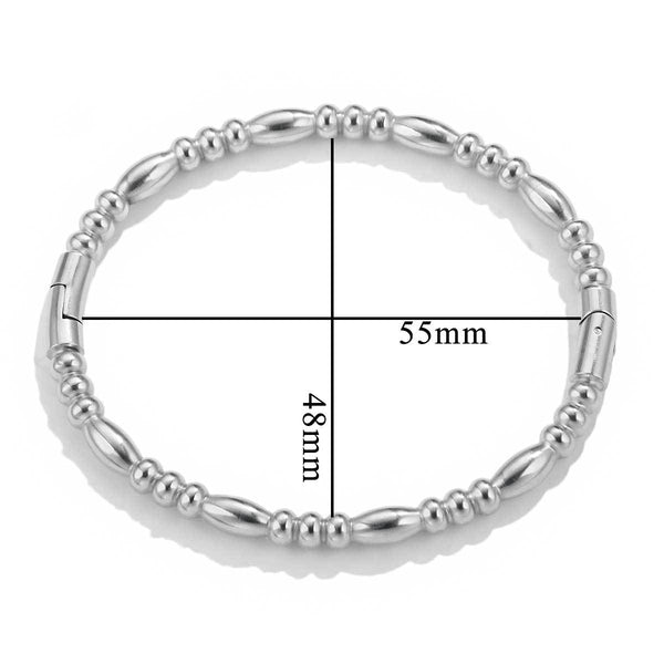 Fashion bamboo titanium steel bracelet female summer niche cold style ins stainless steel retro bamboo jewelry