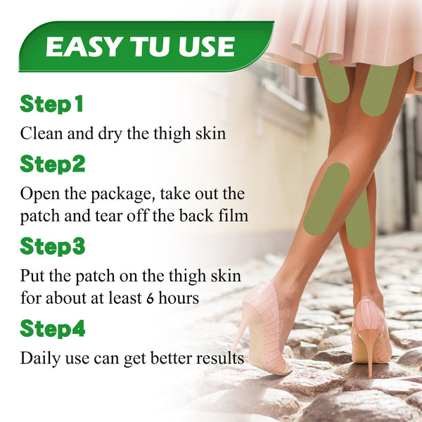 Moxa Leg Lift Paste, Tight Leg Fat, Anti-Orange Peel Shape Lazy People To Create Beautiful Slim Legs