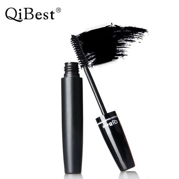 Makeup Qibest Black Tube 3D Mascara Fiber Combination Set Thick And Slender