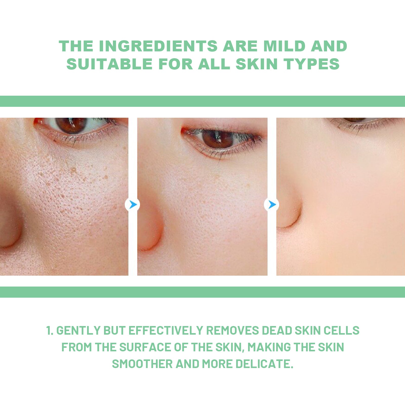 Exfoliating Gel, Mildly Clean Silent Black Mouth Contractive Pore Chamfer Bright Skin Gel