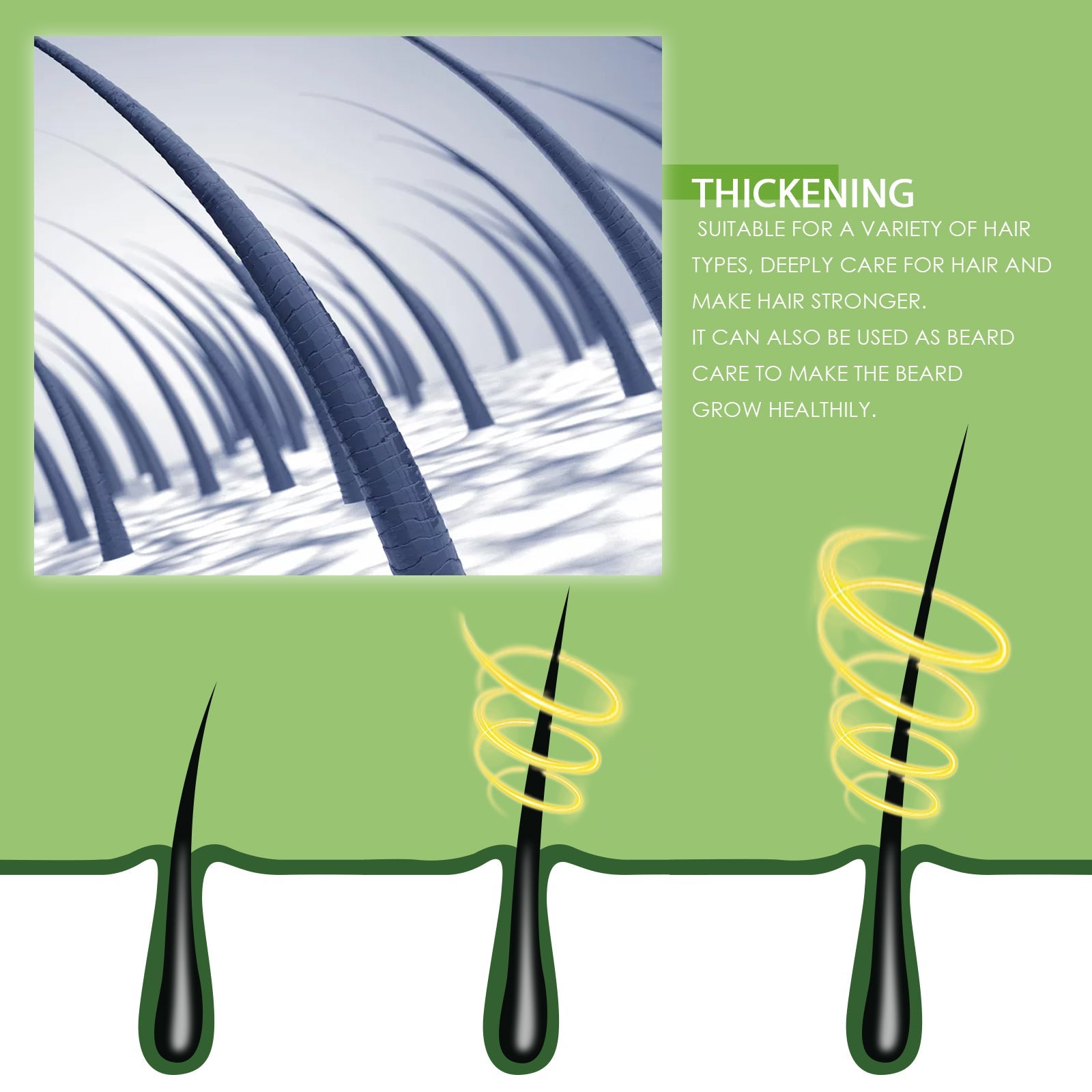 Hair Care Rosemary Oil, Anti-Loss Hair Nourish And Strengthen Hair Care Essential Oil