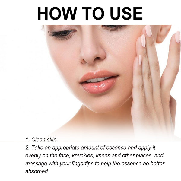 Whitening Skin, Lighten Dull Skin Elbow Black Hydrating, Brightening, Moisturizing And Rejuvenating Essence