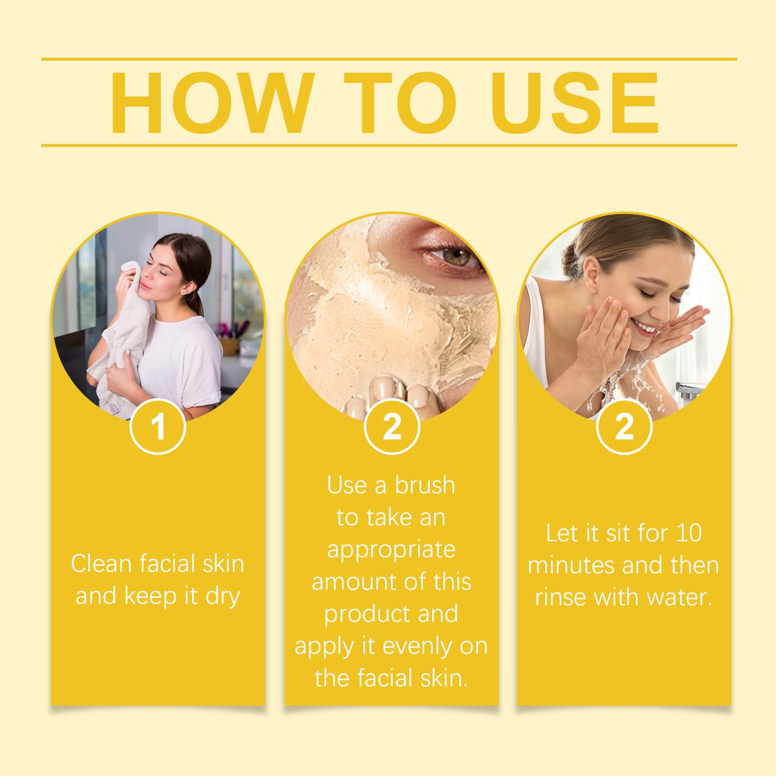 Turmeric Vitamin C Mud Mask Gently Cleans And Nourishes Skin, Moisturizes Skin And Locks Water