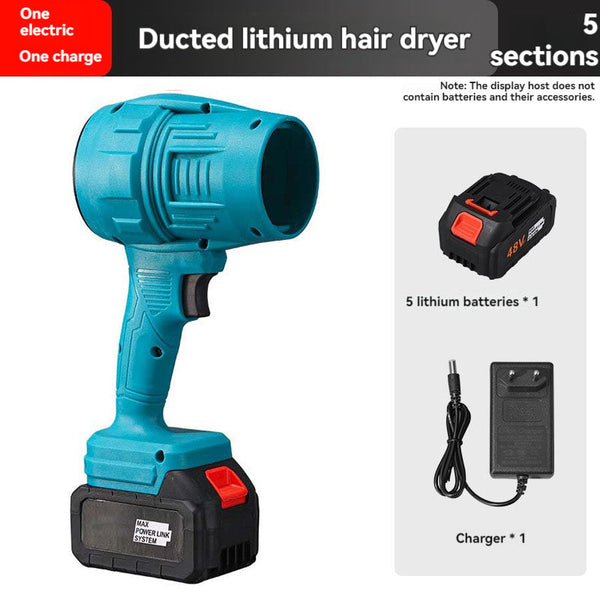 Rechargeable Air Blower Big Tree Industrial Portable Power Tools DIY Excellent for Home Garden Use