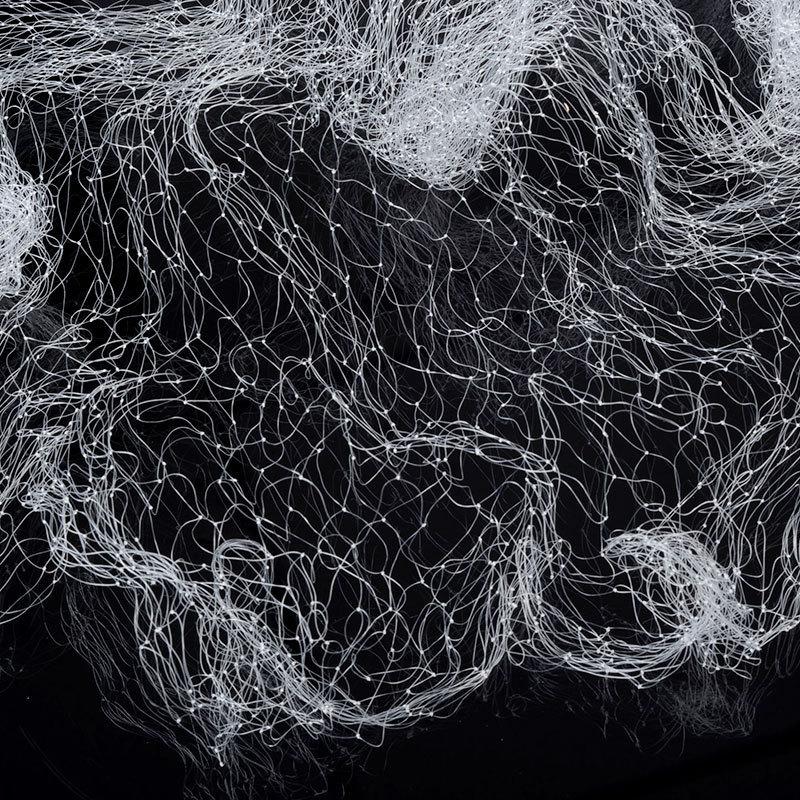 LEO  Night Luminous Beads Copper Spring Shoal Fishing Net with Ball  Freshwater