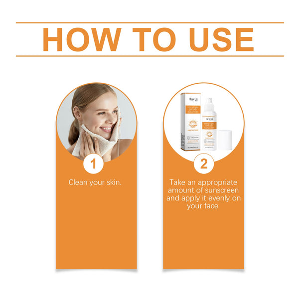 Moisturizing Face Protection Cream Moisturizes Refreshing Breathable and Isolating Outdoor UV Skin Protection Lotion