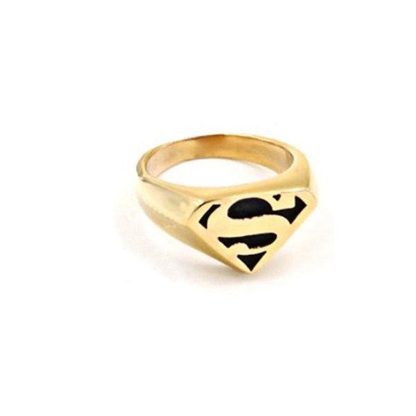 Superman Men's Ring European and American Fashion