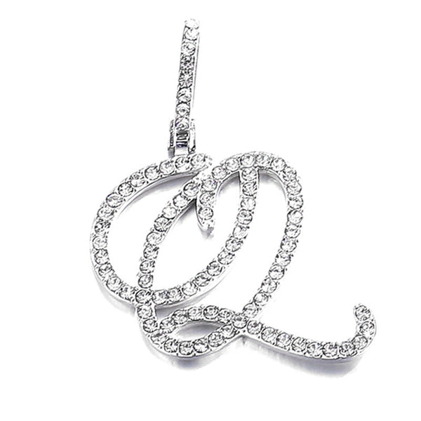 Hip hop accessories grass letter pendant melon seed buckle Cuban chain accessory