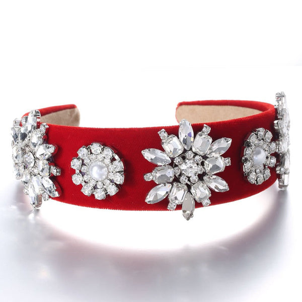 Retro Baroque Pearl Water Diamond Hair Accessories