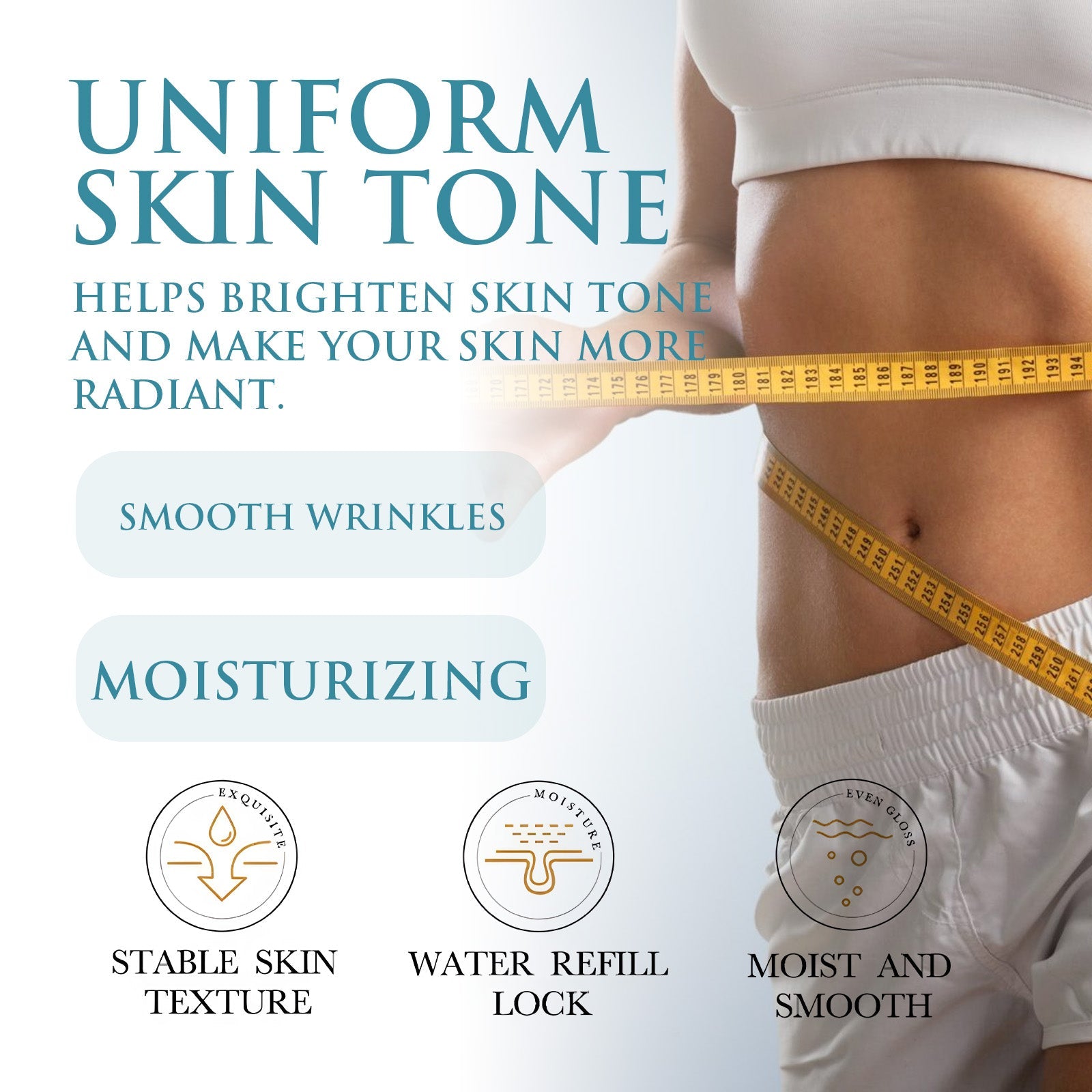 Slimming Oil, Wen Run Smooth The Skin Wrinkles Brighten The Skin Color Model Body Firming Body Muscles