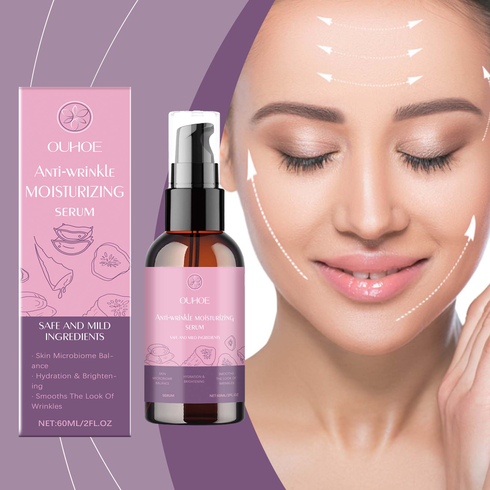 Hydrating Essence Hyaluronic Acid Vitamin Essence Moisturizes And Moisturizes Facial Skin