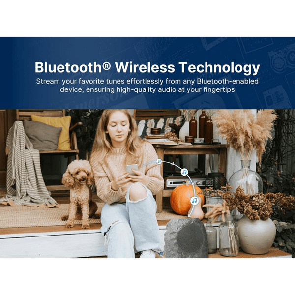 Emerson Rock Party Solar Bluetooth Speaker