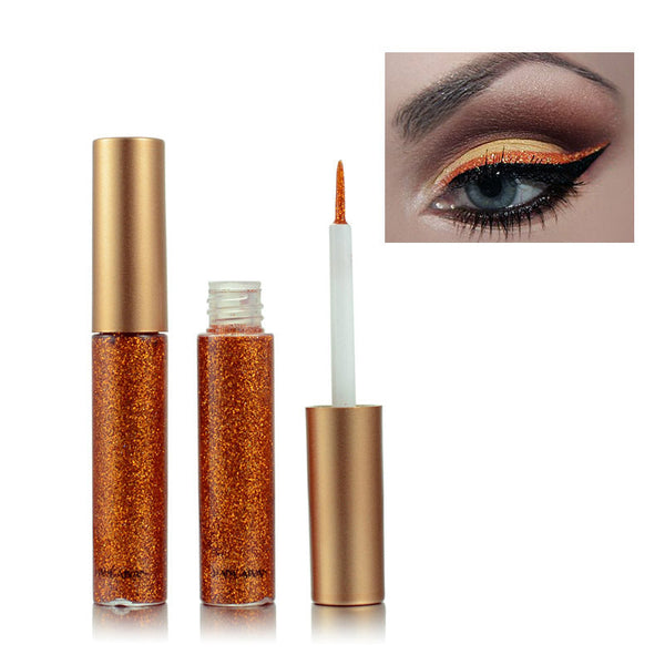 HANDAIYAN Explosive Glitter Liquid Eyeliner Set Sequin Pop Eyeliner Liquid 10 Pack