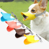 Dog Muzzle Anti-Bite and Anti-Bark Silicone Duckbill Muzzle Comfortable and Breathable Adjustable Strap Pet Mask