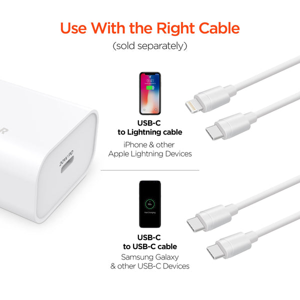 HyperGear 20W USB-C PD Wall Charger