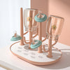 Baby Bottles Dryer Milk Bottle Drain Rack Bottle Rack Drying  Washing Drying Feeding Bottles Dryer for Space Saving