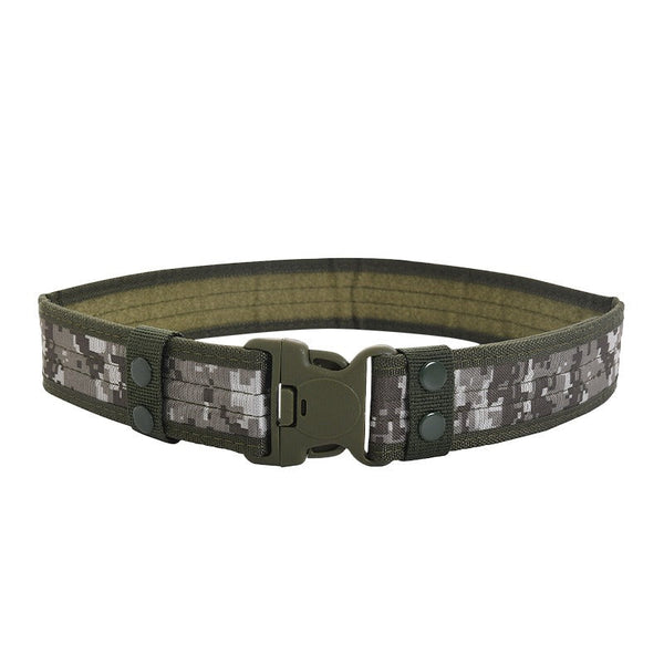5.0 Oxford Cloth Tactical Belt Velcro Wrapped Outdoor Canvas Belt