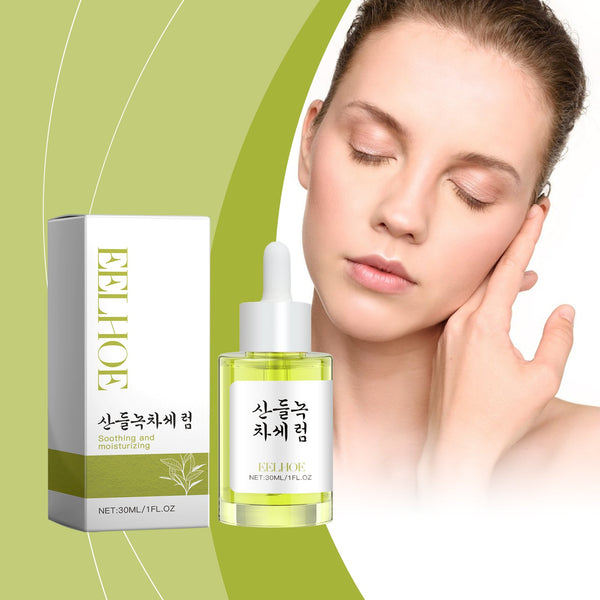 Green Tea Moisturizing Essence Gently Repair Facial Skin, Moisturizing And Radiant Plant Essence