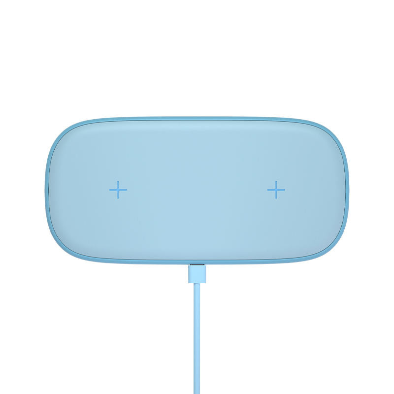 2-in-1 dual phone wireless charger suitable for Huawei Samsung phone wireless charging ultra-thin desktop