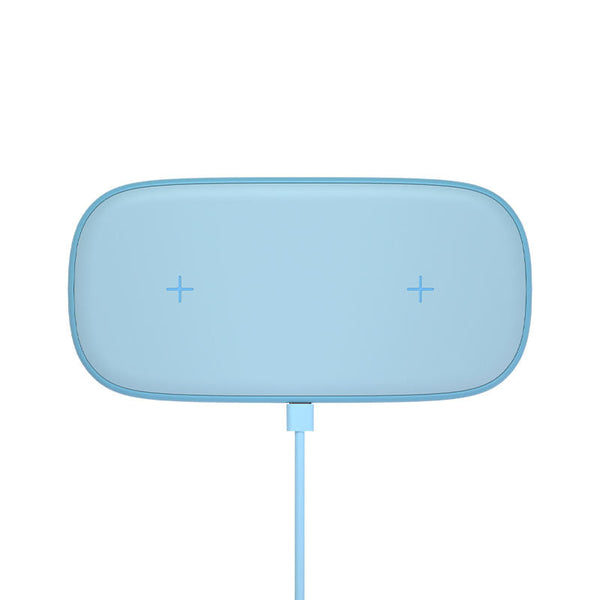 2-in-1 dual phone wireless charger suitable for Huawei Samsung phone wireless charging ultra-thin desktop