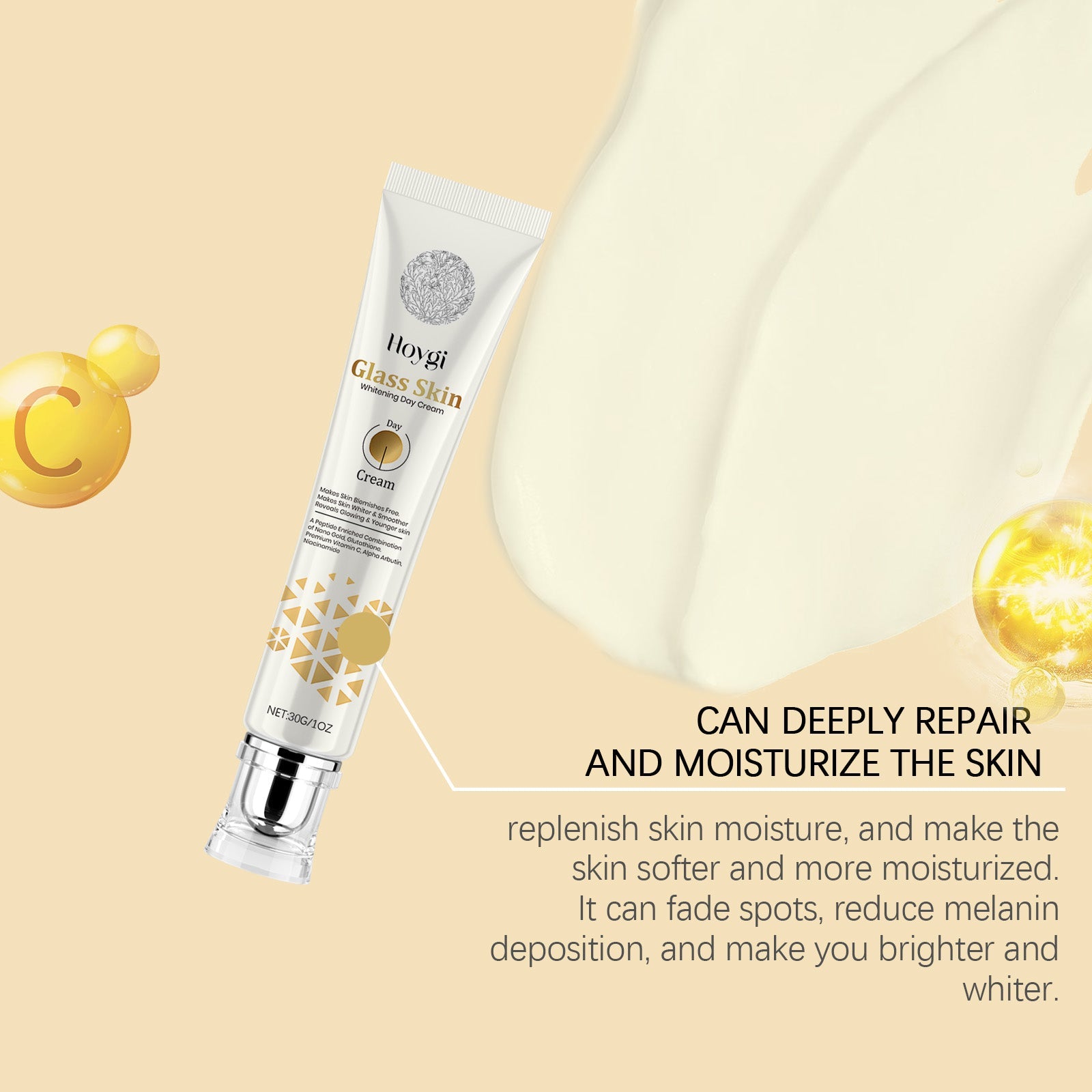 Cream Skin Brightening Gentle Nourishing Facial Skin Moisturizing Moisturizing Daily Skin Care Cream