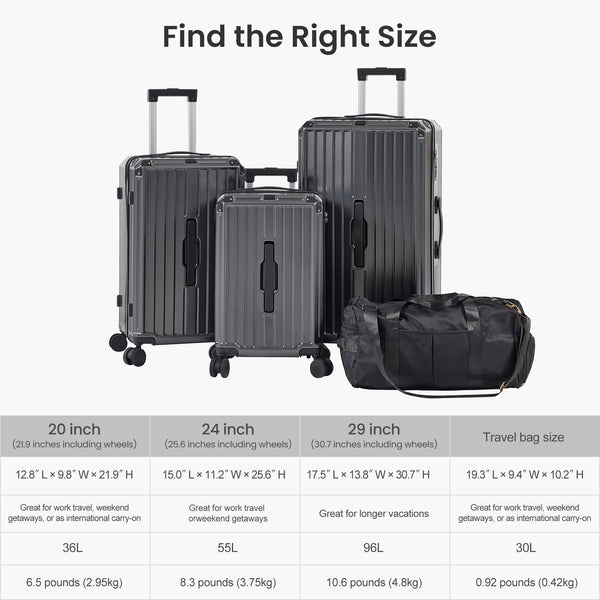 Luggage Set 4 pcs (20